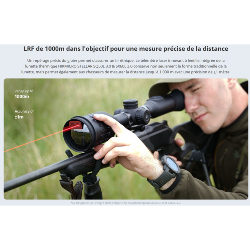 HIKMICRO STELLAR SH35L 3.0 - Lunette de vision thermique avec télémètre laser intégré